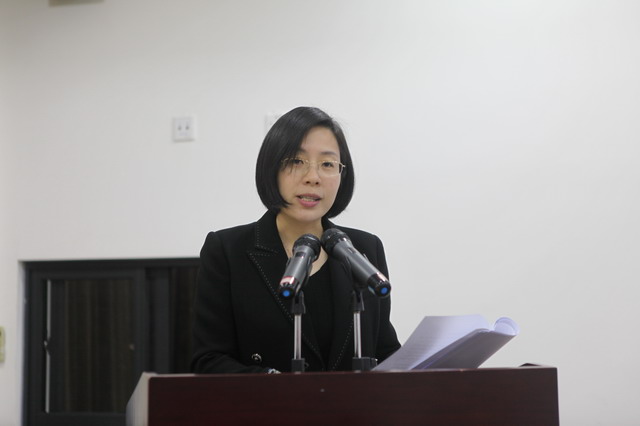 市委会主委张明华,奉化区委书记高浩孟,中共市委统战部副部长戴凌云