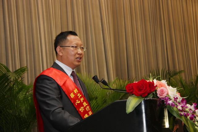 民建会员郭清晔参加浙江省树立和践行社会主义核心价值体系先进事迹报告会