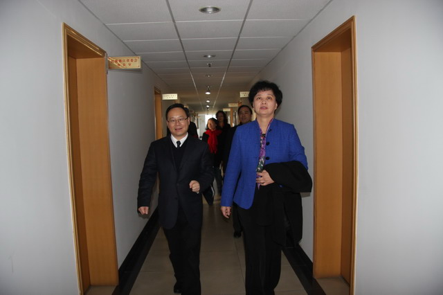 省委统战部常务副部长金长征走访省委会机关