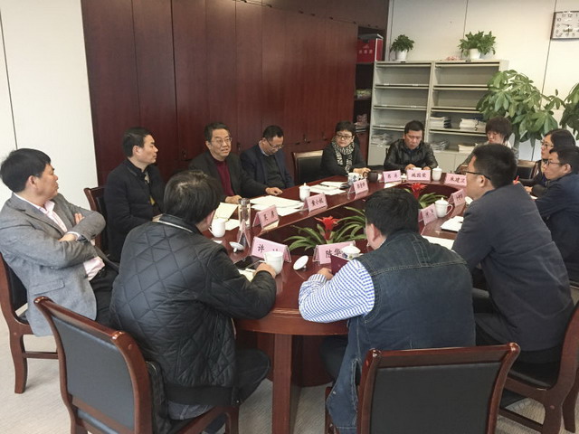 黄小杭副主委走访民建基层组织和会员企业