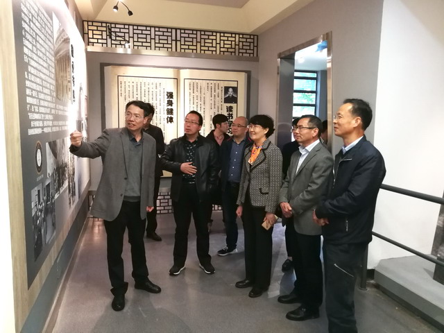 民建中央宣传部长蔡玲来丽调研
